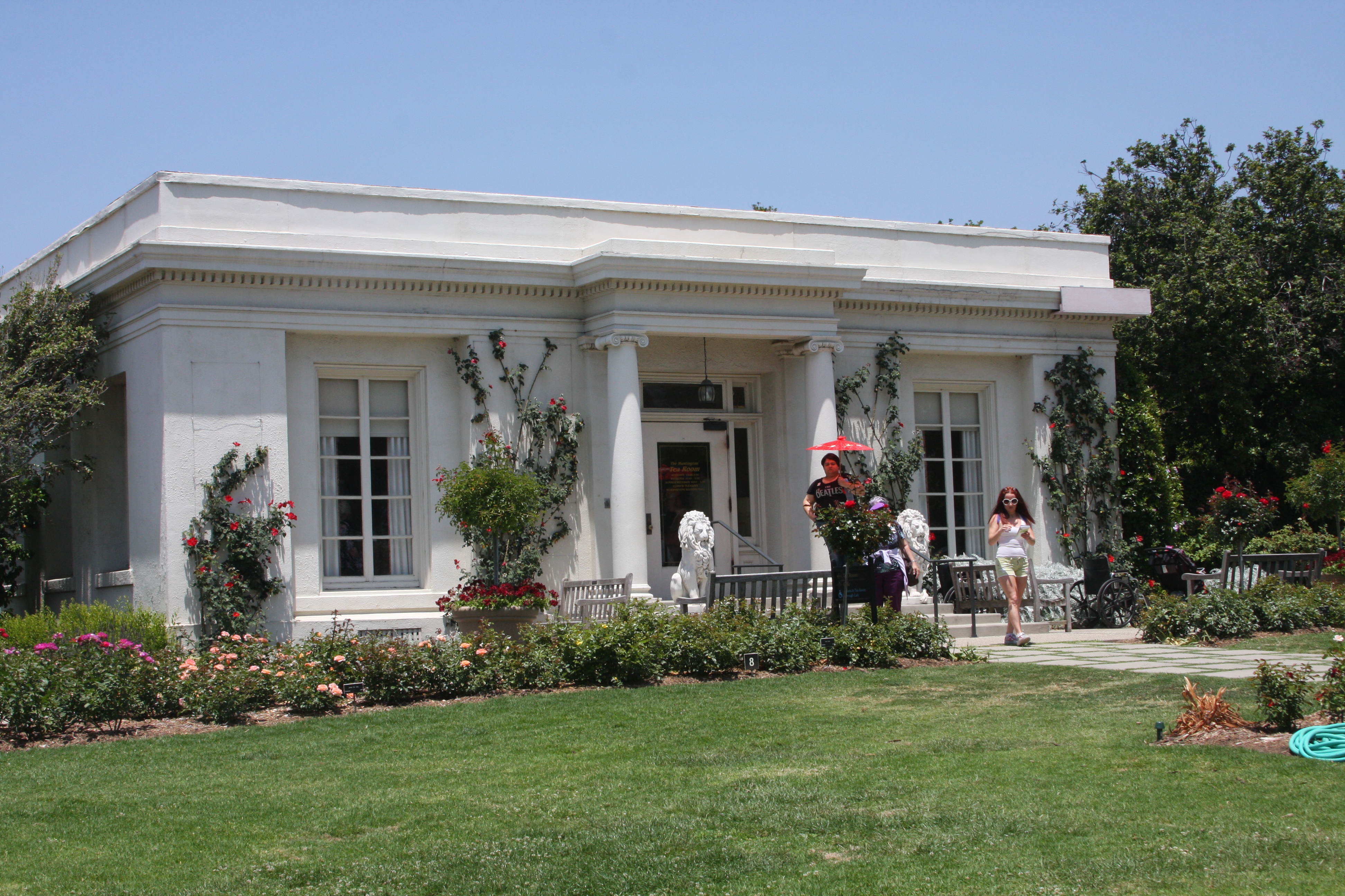 Review The Huntington Library Rose Garden Tea Room Once Upon An