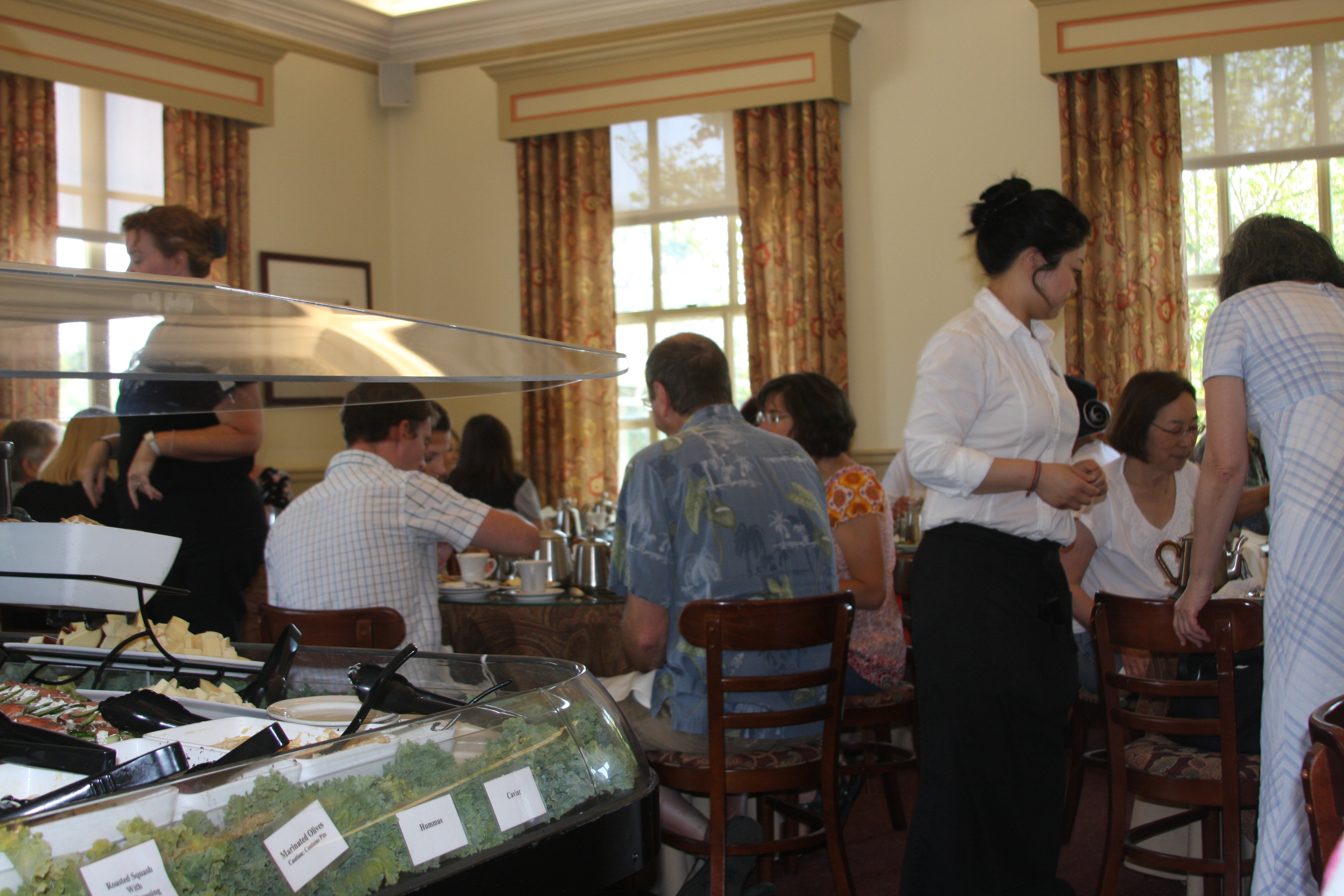 Review The Huntington Library Rose Garden Tea Room Once